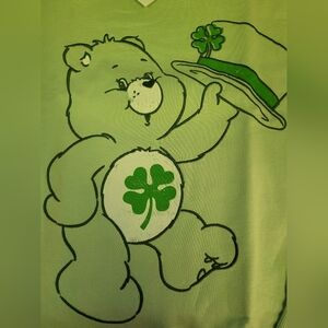Care Bears Green Sweatshirt with Shamrock Design I have 2 of these $20 each
